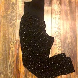 Black Stretch Skinny Leg Maternity Pants